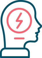 Brainstorm Creative Icon Design vector