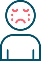 Tears Creative Icon Design vector