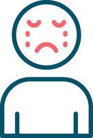 Tears Creative Icon Design vector