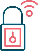 Smart Security Creative Icon Design vector