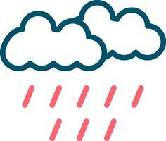 Rainy Day Creative Icon Design vector