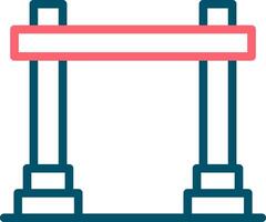 Gym Creative Icon Design vector