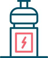 Energy Drink Creative Icon Design vector