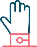 Glove Creative Icon Design vector