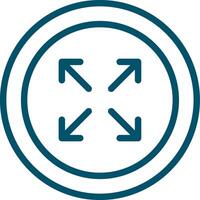 Expand Creative Icon Design vector