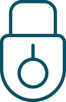 Lock Creative Icon Design vector