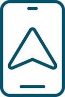 Navigation Creative Icon Design vector