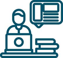 Web Designer Male Creative Icon Design vector