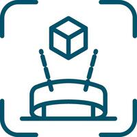 Simulation Creative Icon Design vector