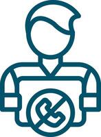 Contactless Delivery Creative Icon Design vector