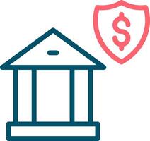 Banking Security Creative Icon Design vector