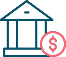 Banking Fees Creative Icon Design vector