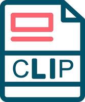 CLIP Creative Icon Design vector