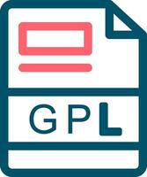 GPL Creative Icon Design vector