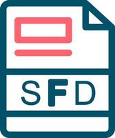 SFD Creative Icon Design vector