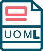 UOML Creative Icon Design vector