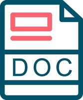 DOC Creative Icon Design vector