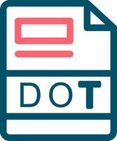 DOT Creative Icon Design vector