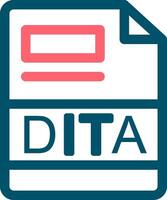 DITA Creative Icon Design vector