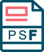 PSF Creative Icon Design vector