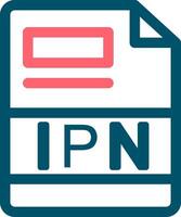 IPN Creative Icon Design vector