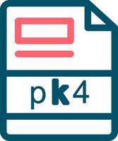 pk4 Creative Icon Design vector