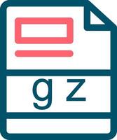 gz Creative Icon Design vector