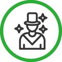 Magician Creative Icon Design vector