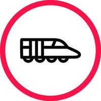 Train Creative Icon Design vector