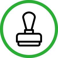 Stamp Creative Icon Design vector