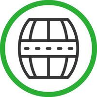 Barrel Creative Icon Design vector