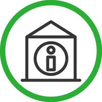 Information Point Creative Icon Design vector