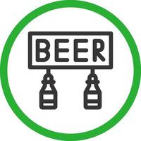 Bar Creative Icon Design vector