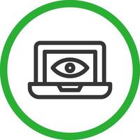 Eye Creative Icon Design vector