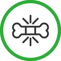 Bone Creative Icon Design vector