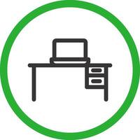 Desk Creative Icon Design vector