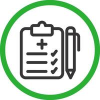 Checklist Creative Icon Design vector