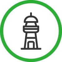 Lighthouse Creative Icon Design vector