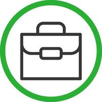 Briefcase Creative Icon Design vector