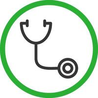 Stethoscope Creative Icon Design vector