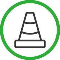 Cone Creative Icon Design vector