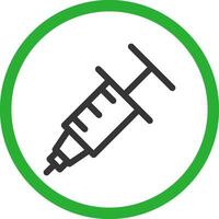 Syringe Creative Icon Design vector