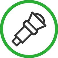 Spyglass Creative Icon Design vector