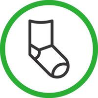 Sock Creative Icon Design vector