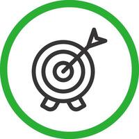 Target Creative Icon Design vector