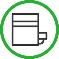 Bin Creative Icon Design vector