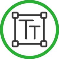 Type Creative Icon Design vector