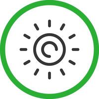 Sun Creative Icon Design vector