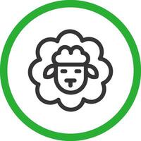 Sheep Creative Icon Design vector