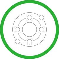 Planet Creative Icon Design vector
